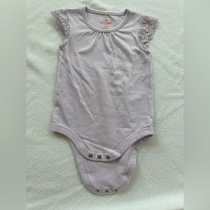 Carters Lavender Top 6-9m